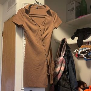 Button up dress
